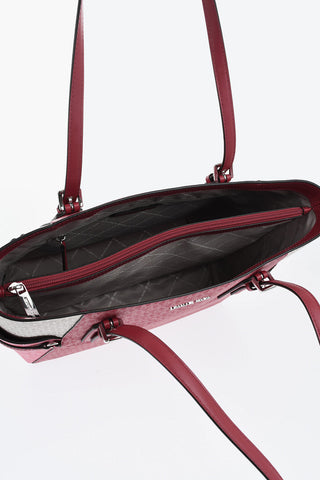 MICHAEL Tote Bag VOYAGER Color Block mit Allover-Monogramm