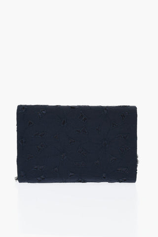 Borsa a Spalla QUEEN MID in Sangallo con Tracolla Chain