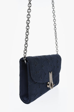 Sangallo Lace Shoulder Bag QUEEN MID with Chain Strap