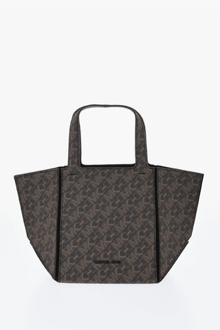 MICHAEL Tote Bag with All-Over Monogram