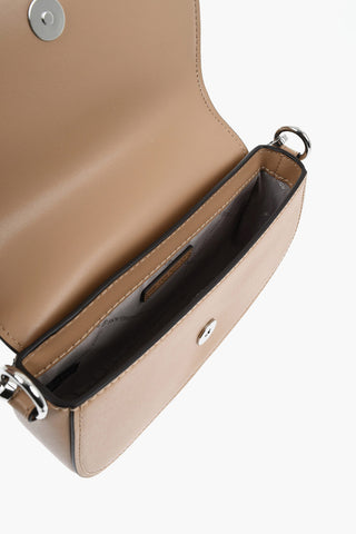 MICHAEL Borsa a Spalla MILA In Pelle Lucida Imbottita