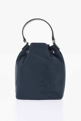MICHAEL Nylon Mini Bucket Bag KHAI
