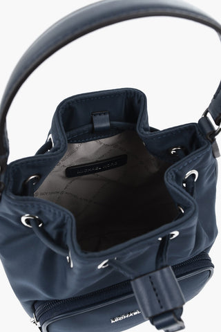 MICHAEL Nylon Mini Bucket Bag KHAI