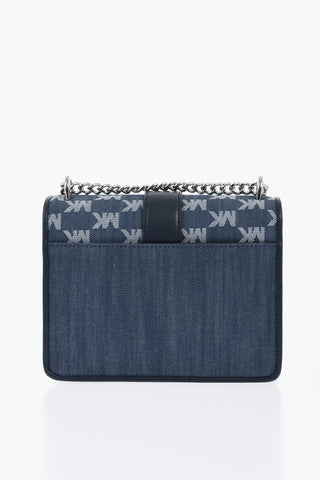 MICHAEL Borsa a Spalla con Tessuto Logato