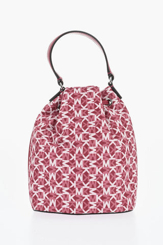 MICHAEL Bucket Bag KHAI With All-Over Monogram