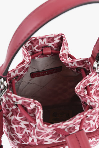 MICHAEL Bucket Bag KHAI With All-Over Monogram