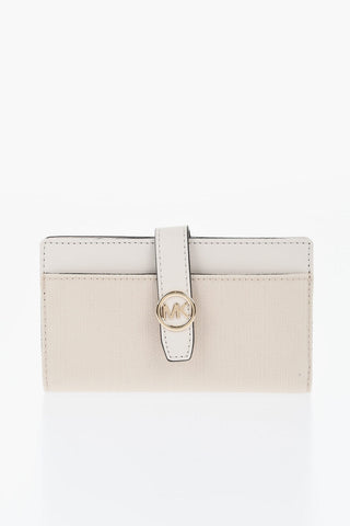 MICHAEL Portafoglio GREENWICH In Cotone con Monogram Effetto Dorato