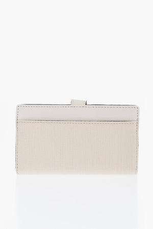 MICHAEL Cotton Wallet GREENWICH With Gold-Effect Monogram