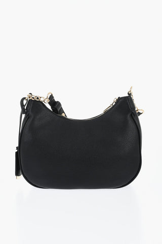 LOVE Borsa Hobo in Pelle Vegan con Logo in Rilievo