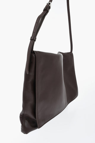 Leather Shoulder Bag NAN in Solid Color
