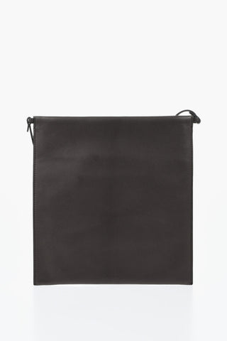 Schultertasche aus Leder MEDICINE einfarbig