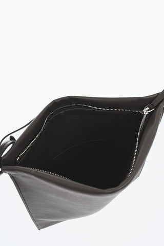 Schultertasche aus Leder MEDICINE einfarbig