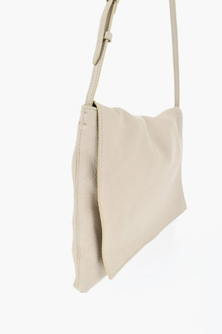 Textured Leather NAN Shoulder Bag