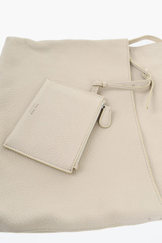 Textured Leather NAN Shoulder Bag