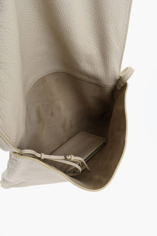 Textured Leather NAN Shoulder Bag