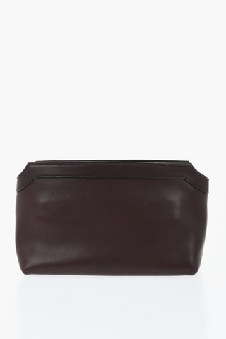 Pochette TERRASSE in Pelle con Chiusura a Zip