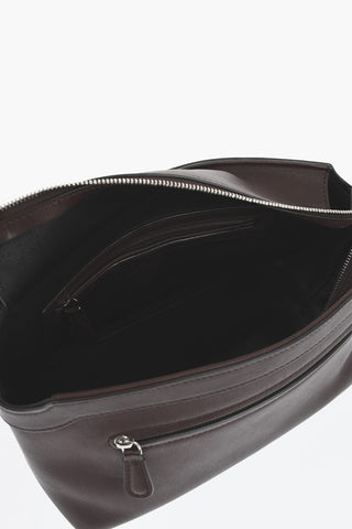 Pochette TERRASSE in Pelle con Chiusura a Zip