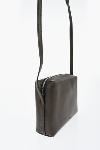 Schultertasche CUBE aus Leder