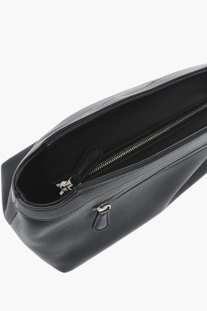 Pochette TERRASSE in Pelle Martellata con Chiusura a Zip