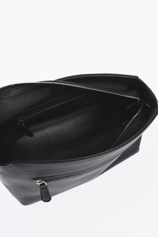 Pochette TERRASSE in Pelle Martellata con Chiusura a Zip