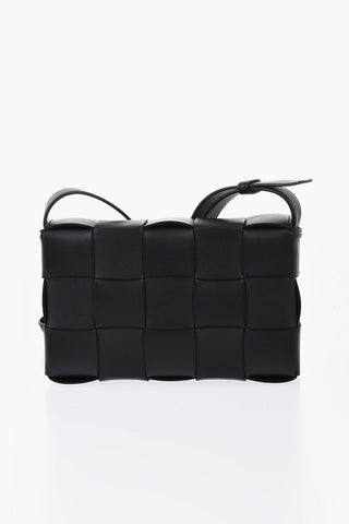 Braided Leather CASSETTE Shoulder Bag