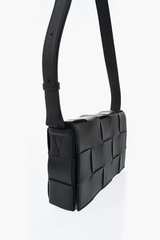 Braided Leather CASSETTE Shoulder Bag