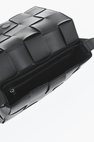 Braided Leather CASSETTE Shoulder Bag