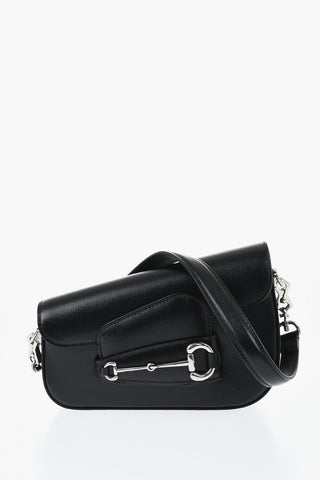 Borsa Squadrata in Pelle Con Morsetto