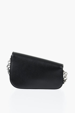 Borsa Squadrata in Pelle Con Morsetto