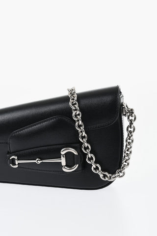 Borsa Squadrata in Pelle Con Morsetto