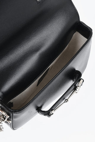 Borsa Squadrata in Pelle Con Morsetto