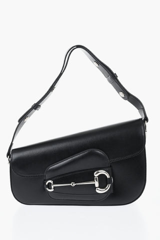 Borsa Squadrata in Pelle Con Morsetto