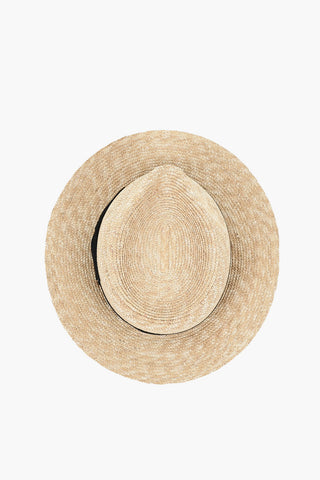 Raffia Fedora BOGART With Strap