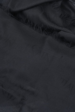 Foulard a Tinta Unita con Frange