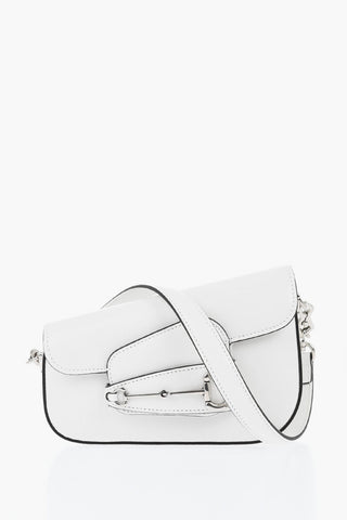 Borsa Squadrata in Pelle Con Morsetto