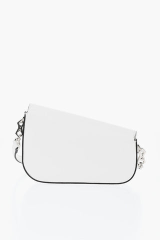 Borsa Squadrata in Pelle Con Morsetto