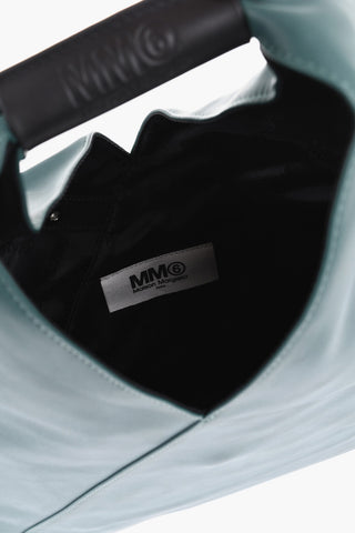 MM6 Borsa a Mano in Pelle a Tinta Unita