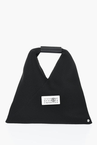 MM6 Handtasche aus perforiertem Stoff