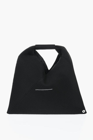 MM6 Handtasche aus perforiertem Stoff