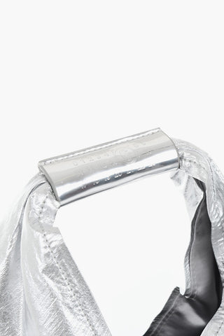 MM6 Borsa a Mano in Tessuto Metallizzato