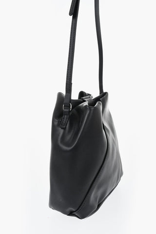 MM6 Borsa a Tracolla in Tinta Unita con Manico Logato