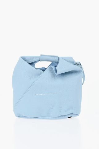 MM6 Borsa a Mano in Pelle Martellata