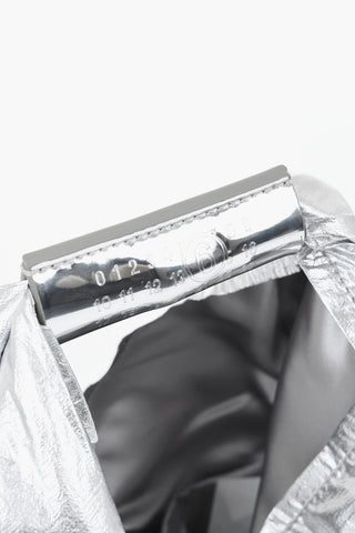 MM6 Metallic Vegan Leather Handbag
