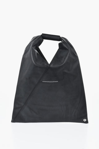 MM6 Handtasche aus veganem Leder einfarbig