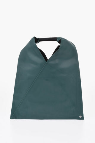 MM6 Borsa Japanese in Tinta Unita con Manico Logato