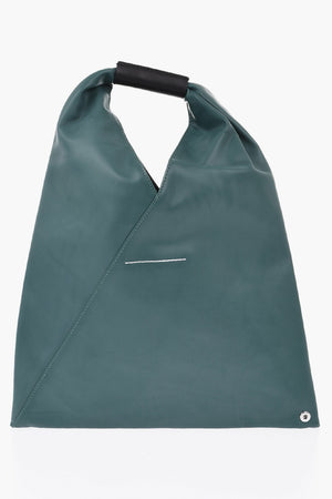 MM6 Borsa Japanese in Tinta Unita con Manico Logato
