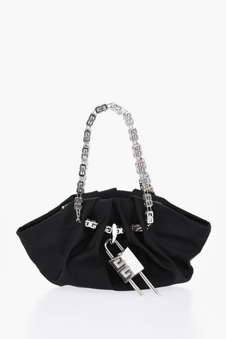 Mini Borsa KENNY In Seta con Tracolla a Catena Monogram