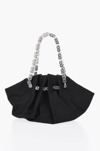 Mini Borsa KENNY In Seta con Tracolla a Catena Monogram