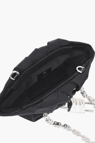 Mini Borsa KENNY In Seta con Tracolla a Catena Monogram