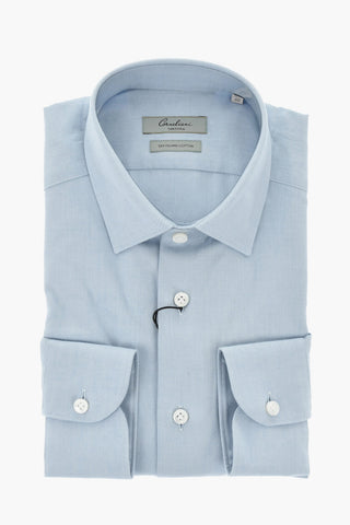 Cotton Shirt with Italian Collar